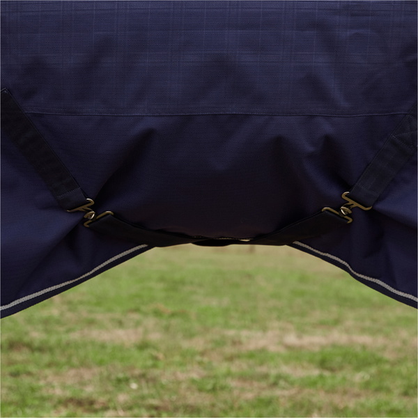 2025 Weatherbeeta Comfitec Préliminaire Turnout Combo 220G 1029030 - Navy Embossed Plaid
